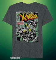 New Marvel Comics X-Men Wolverine Uncanny หนังสือการ์ตูน Mens VINTAGE เสื้อยืด