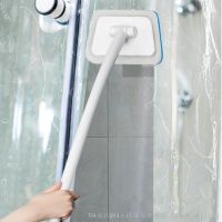 hot【DT】☾☌  Handle Wall Cleaning Sponge Window Car Cleaner Bathtub Scrubber Rotating Toilet