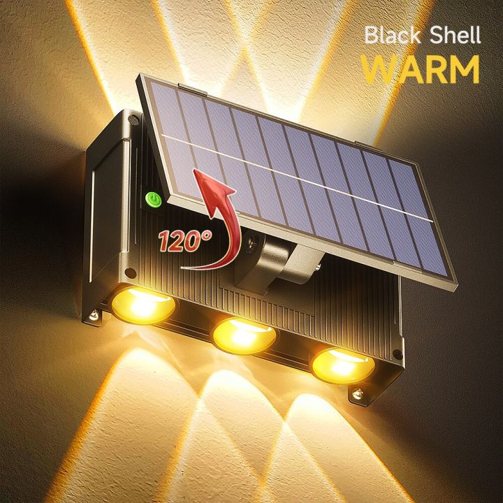 solar-led-light-outdoor-up-down-lighting-ip65-waterproof-wall-lights-for-country-house-fence-corridor-garden-decoration-lamp