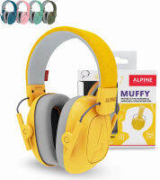 Alpine Hearing Protection Alpine Muffy Noise Cancelling Headphones for Kids - 25dB Noise Reduction - Earmuffs for Autism - Sensory &amp; Concentration Aid - Yellow