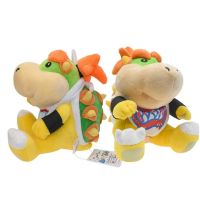 2023New Super Marioed Gaming Peripherals 18Cm Bowser JR Koopa Soft Embroidery Printing Plush Doll Toy For Kids Children Gifts
