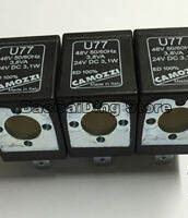 Camozzi โซลินอยด์คอยล์ U77 48V 3.8VA 24VDC 3.1W U7J U73 U7K B73 B83 B8E