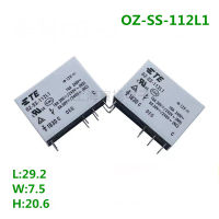 10ชิ้นล็อต OZ-SS-112L1 oz SS 112L1 12VDC 12V รีเลย์16A ต้นฉบับใหม่ TE