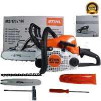 PRO+++ โปรโมชั่น STIHL MS180 เลื่อยยนต์ (แท้100%) #11.5 (สำหรับงานหนัก ใช้งานได้ทั้งวันทั้งคืน) มีบริการจัดส่ง เลื่อย ไฟฟ้า เลื่อย วงเดือน เลื่อย ฉลุ เลื่อย ตัด ไม้