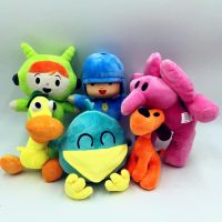 Pocoyo ของเล่นตุ๊กตาผ้ากำมะหยี่รูปนกเป็ดช้างน่ารัก Plushie ตุ๊กตาสัตว์อะนิเมะนุ่ม Boneka Mainan ของขวัญสำหรับสาวๆ Kids Toys น่ารัก