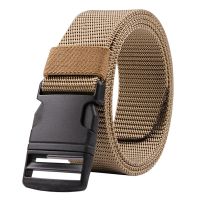 Nylon Tactical Buckle Youth Fashion Versatile Business Canvas Student Outdoor Sports Mens Belt