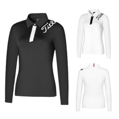 Master Bunny Callaway1 PING1 XXIO FootJoy PXG1♂☜□  Golf clothing womens high elastic sports long-sleeved tight-fitting slim perspiration breathable t-shirt outdoor leisure ball clothing