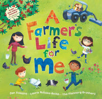 English original picture book a farmer S life for me with CD farm life scene childrens language sense enlightenment nursery rhyme classic English nursery rhyme picture story book barefoot