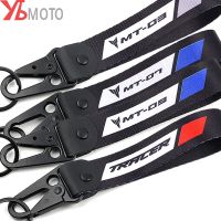 Keyring Keychain For Yamaha MT 07 MT 09 Tracer 9 gt tracer7 gt tracer900gt MT07 mt09 mt03 Motorcycle Embroidery Key Ring Chain