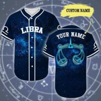 Libra Is Mysterious Zodiac Baseball Jersey Custom Libra Horoscope Birthday Gift