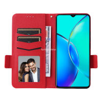 เคส Y17S สำหรับ Vivo สำหรับ Vivo Y27 Y17S Y 27 Y36 Y 36 V29 Pro Lite V29Lite V29Pro VivoY27 VivoY36 4G 5G 2023เคสโทรศัพท์หนังกระเป๋าเงินมีช่องเสียบบัตรที่จับฝาพับหนังกรอบด้านหลังกันกระแทก