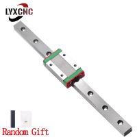 MGN7 MGN9 MGN12 MGN15 200 400 500 800 1000mm Miniature Linear Rail Slide :1pc MGN Linear Guide 1PC MGN Block For CNC 3D Printer