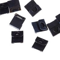 20pcs Black S Hooks Hangers Clips Fix Hanging Hooks For Picture Photo Frame Hook Back Plate Buckle Tiger Buckle14x17mm