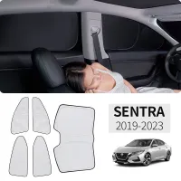 สำหรับนิสสัน Sentra รถม่านบังแดดร่มรถสีอาทิตย์ป้องกันร่มกันแดดฤดูร้อนอาทิตย์ภายในกระจกอุปกรณ์ป้องกัน