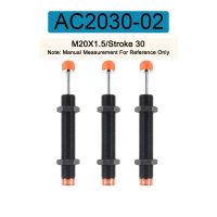 ❣✺ AC2030-02 AC Stroke 30mm Hydraulic Buffer Hydraulic Shock Absorber Adjustable Manipulator Hydraulic Buffer With Cap High Quality