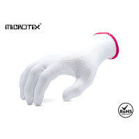 ถุงมือถักแบบละเอียด(12 คู่)MICROTEX® รุ่น LITE FIT | สำหรับงานอิเล็กทรอนิกส์ | งานประกอบชิ้นส่วน | ไม่ทิ้งขน