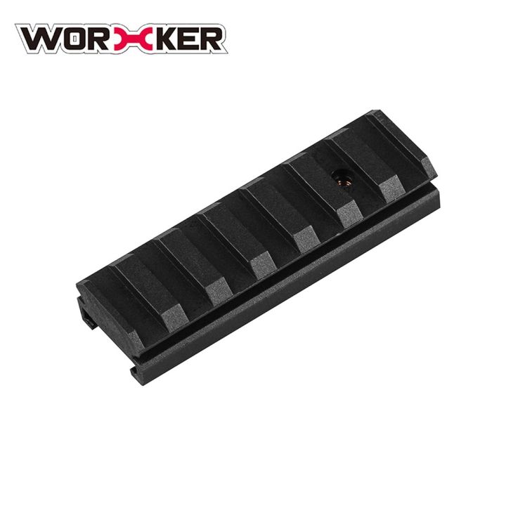 woerker-mod-หลายความยาว-picatinny-top-rail-mount-ไนลอน-grooved-top-rail-kit-track-สำหรับ-nerf-blaster-การปรับเปลี่ยน