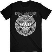 Hot sale Iron Maiden band graphic Mens 100% Cotton Round Neck Short Sleeve T-Shirt  Adult clothes