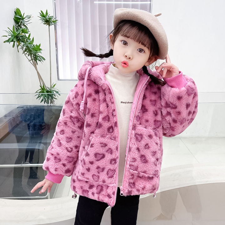 okady-girls-pink-leopard-print-velvet-coat-with-cotton-padded-baby-winter-clothes-korean-style-cotton-hooded-coat-x78