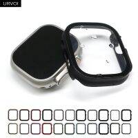 URVOI case for apple watch ultra series 8 7 6 SE 5 4 cover for iwatch accessories with tempered glass screen protector 41 45mm