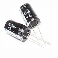 Capacitor 1000uF/63V 105C วงจรอิเล็กทรอนิกส์ กรอง เรียงกระแส แหล่งจ่ายไฟ DC Power Supply จำนวน 2ตัว