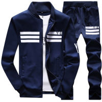 2021 Men Running Sets Autumn Sportswear 140KG Sport Suit Sweatshirt Sweatpants Mens Clothing 2 Pieces Sets Jogging Tracksuit