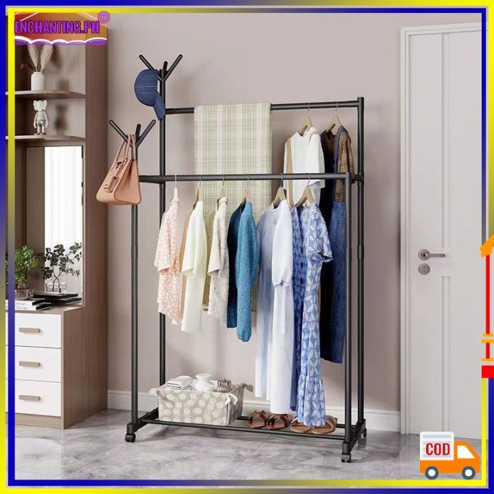 COD】 ❣️COD⭐ Hanging clothes rack clothes rack drying clothes