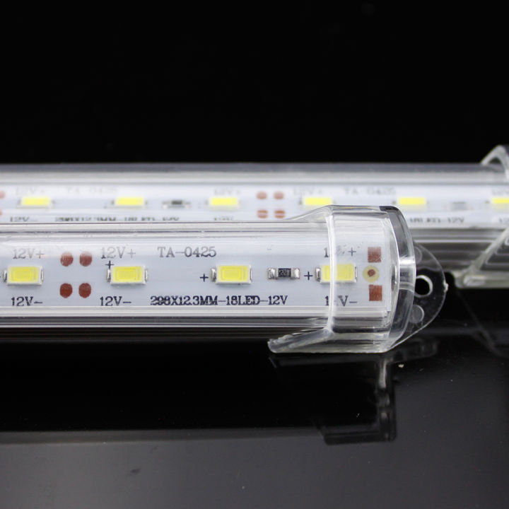 worth-buy-2ชิ้นไฟหลอด-led-dc12v-smd-5730-10w-แถบไฟ-led-แข็ง500มม-เส้นไฟ-led-สีขาวเย็นฝาครอบหลอดไฟฟลูออเรสเซนต์บาร์โคมไฟผนัง