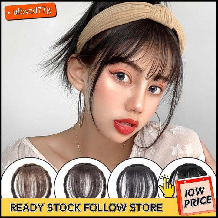 【COD】Wig Bangs Hairband Fake Hair Headband Fringe Hair Extension Women