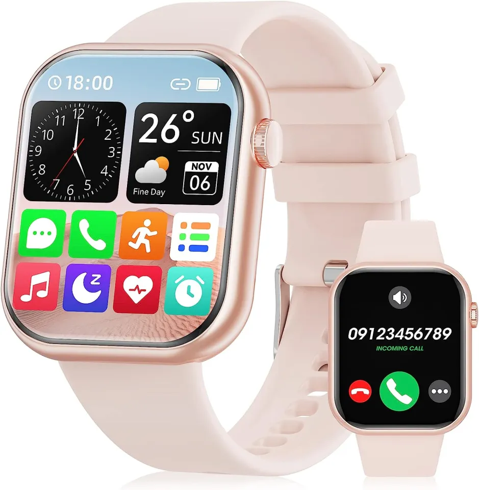 Smart Watches for Men Women Bluetooth Calls(Answer/Make Call) Full