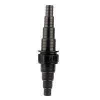 Outside Dia. 20mm(1/2 ) 38mm(1 1/2 ) Hose Fish Pond Adapter Water Pipe Straight Connectors NuoNuoWell Aquarium Fish Tank Joint