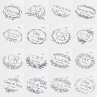 № Personalized wedding Self Inking stamp Future Mr and Mrs round custom stamp name and date-40mm Circle