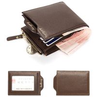 ZZOOI New Vintage Short Wallet Men Card Holder Zipper Coin Pocket Male Mini Clutch Money Bag Purse Slim Wallets Dropshipping Hot Sale