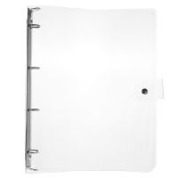 Binder Plastic A4 Scrapbook Shell Loose-leaf Planner Shells Binders Notebook Cover Note Books Pads