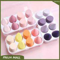 8Pcs Beauty egg Make Up Sponge Egg Puff With Powder Puff Storage Box