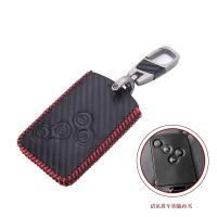 ❏◆ Carbon Leather Car Key Case For Renault Koleos Laguna 2 3 Megane 1 2 3 Sandero Scenic Captur Clio Fluence 4 Buttons Remote Cover