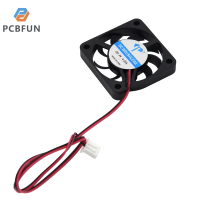 pcbfun พัดลมอุตสาหกรรม DC แบบสองสาย0.10A 5-12-24V DC4007 4ซม.,พัดลมอุตสาหกรรม DC พัดลมทำความเย็นที่มีน้ำมันคอมพิวเตอร์โน้ตบุ๊กเงียบ