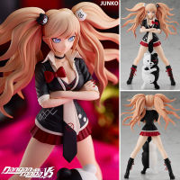 Figure ฟิกเกอร์ Pop Up Parade จากเกมส์และการ์ตูนเรื่อง Danganronpa Trigger Happy Havoc ดันกันรอนปะ ทริกเกอร์ แฮปปี้ ฮาวอค Junko Enoshima จุนโกะ เอโนชิมะ จุนโกะเอโนะชิมะ Monokuma โมโนคุมะ ชุดนักเรียน Ver Anime Hobby โมเดล ตุ๊กตา อนิเมะ การ์ตูน มังงะ