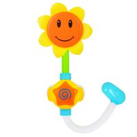 Baby Bath Toy for Toddler Sunflower Shower Sprayer Bath Toys Baby Shower Sprinkler Gifts for Ages 3 4 5 Year Olds