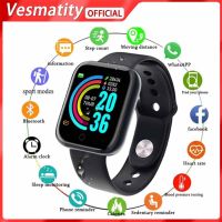 Vesmatity D20 Pro Smart Watch Bluetooth Fitness Sport Watch Heart Rate Monitor Blood Pressure Smart Bracelet for IOS Android