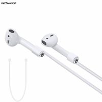 2Pcs Headphone Earphone Strap For Apple Airpods Anti Lost Strap Loop String Rope Silicone Cable Cord Accessories