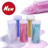 【CW】 Wholesale 100Pcs/Bag Glitter Extension Cleaning Stick Bottle Fake Lash Graft Spoolies Perm LiftingTools