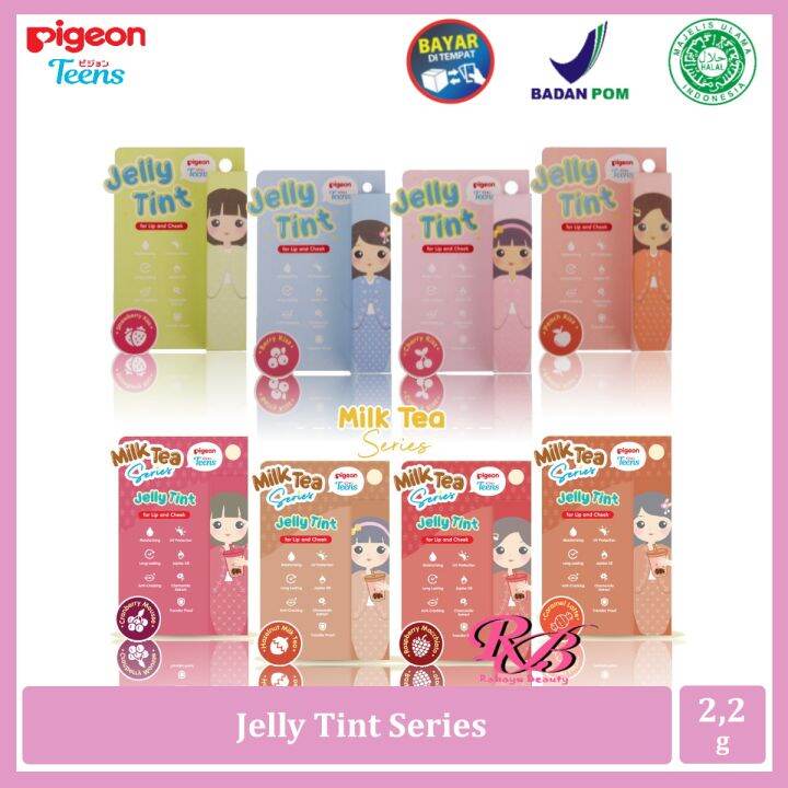 PIGEON Teens Jelly Tint Series 2.2g Lip Tint Remaja Jelly Tint