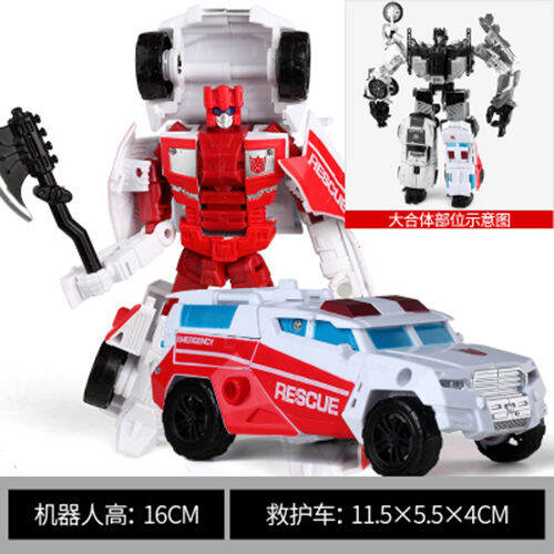 ตุ๊กตาขยับแขนขาได้defensorยักษ์สงคราม5in1รวมหุ่นยนต์แปลงร่างfiguretoys