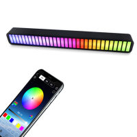 Pickup Rhythm USB LED Strip Bluetooth Sound Sensor RGB LED Strip LED Tape Sound Colorful LED Lights Tube Changing With Sound