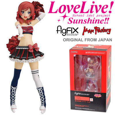 Figure ฟิกเกอร์ งานแท้ 100% FigFix Max Factory Love Live Sunshine School Idol Festival เลิฟไลฟ์ ซันไชน์ ปฏิบัติการล่าฝันสคูลไอดอล Maki Nishikino มากิ นิชิคิโนะ Cheerleader Ver Original from Japan Anime อนิเมะ การ์ตูน มังงะ คอลเลกชัน manga โมเดล