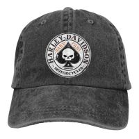 NEW LLFashion Baseball Cap Golf Hats Plain Caps Harley-Davidson Spade Willie G Skull Logo Cool Gift