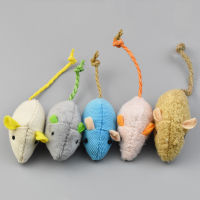 Pet Cat Toys Funny Kitten Toys Game Supplies For Cats Plush Cat Toy Soft Cat Toy Mice Mouse Toys For Cats