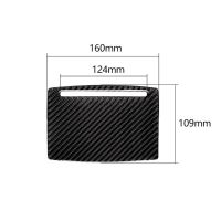 ：{“： For Audi A6 C7 2012-2018 Accessories Car Water Cup Cover Panel Trim Sticker Anti Scratch Carbon Fiber Interior Decor Modified