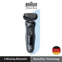 Braun Series 6 60 N1200s Electric Shaver for Men - Rechargeable Wet &amp; Dry Electric Razor with Travel Case